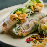 Vietnamese pea rolls with Vestkorn P6511C